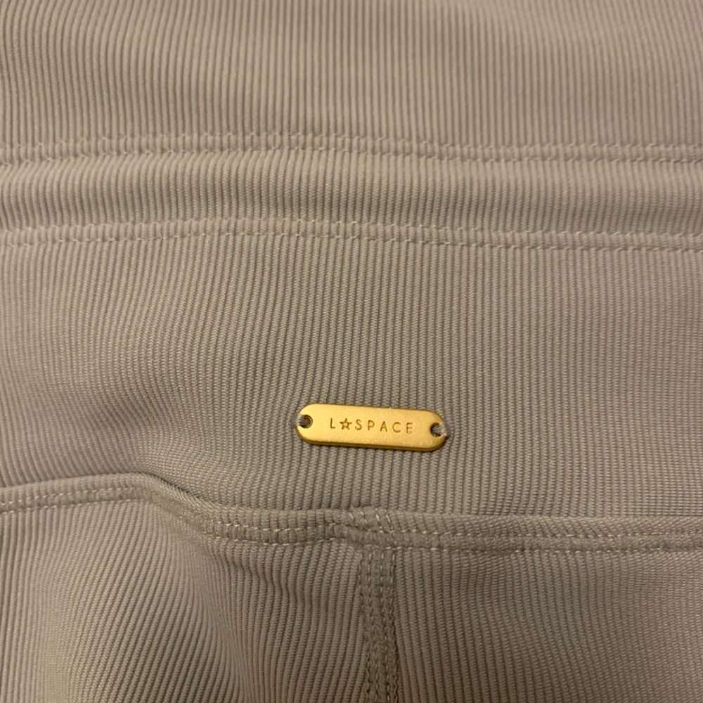 L*Space Taupe Ribbed Fabric - Picture 2 of 5